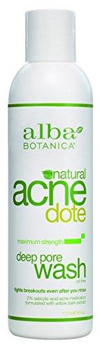 Alba Botanica ALBA ACNEdote Deep Pore Wash, 6-Ounces