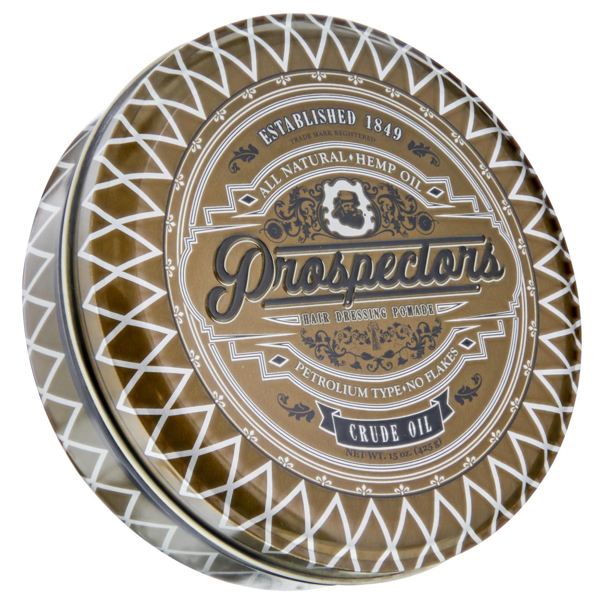 PROSPECTORS PROSPECTORS Crude Oil Hair Pomade 15 oz. Tin Can