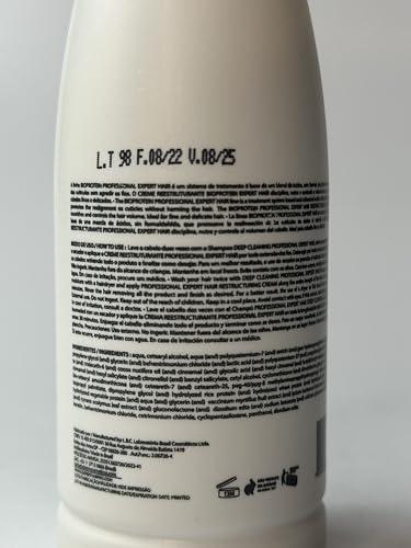 Expert Hair Bio Protein Organic Brazilian Keratin Treatment - Formaldehyde-Free Hair Straightening, Keratina Brasilea, 100ml/3.38oz