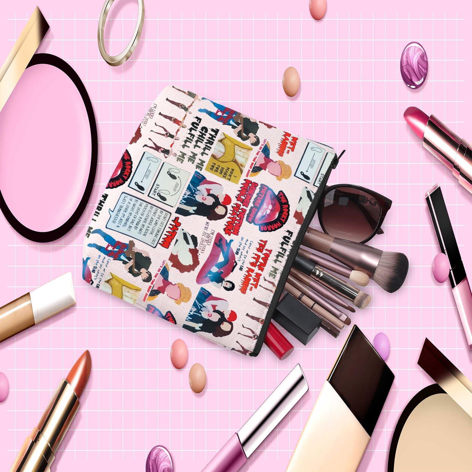 JYTAPP JYTAPP Rocky Horror TV Show Merchandise Rocky Musical Cosmetic Makeup Bag Musical Movie Fans Tavel Bag Gift