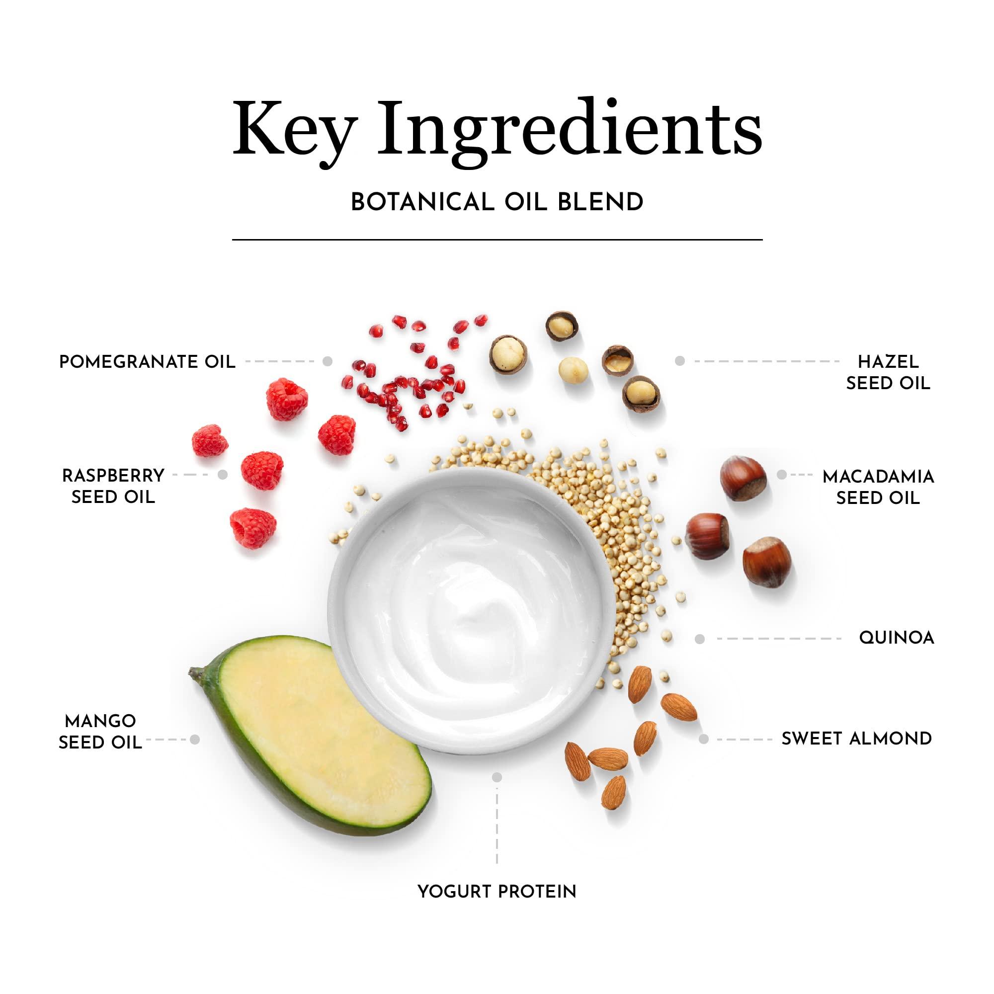 Hairgurt Hairgurt Smoothing Yogurt Hair Care 3-Piece Set - Strawberry Banana - Natural Shampoo, Conditioner and Hair Mask, Smoothes Dry, Damaged, Frizzy & Color-Treated Hair