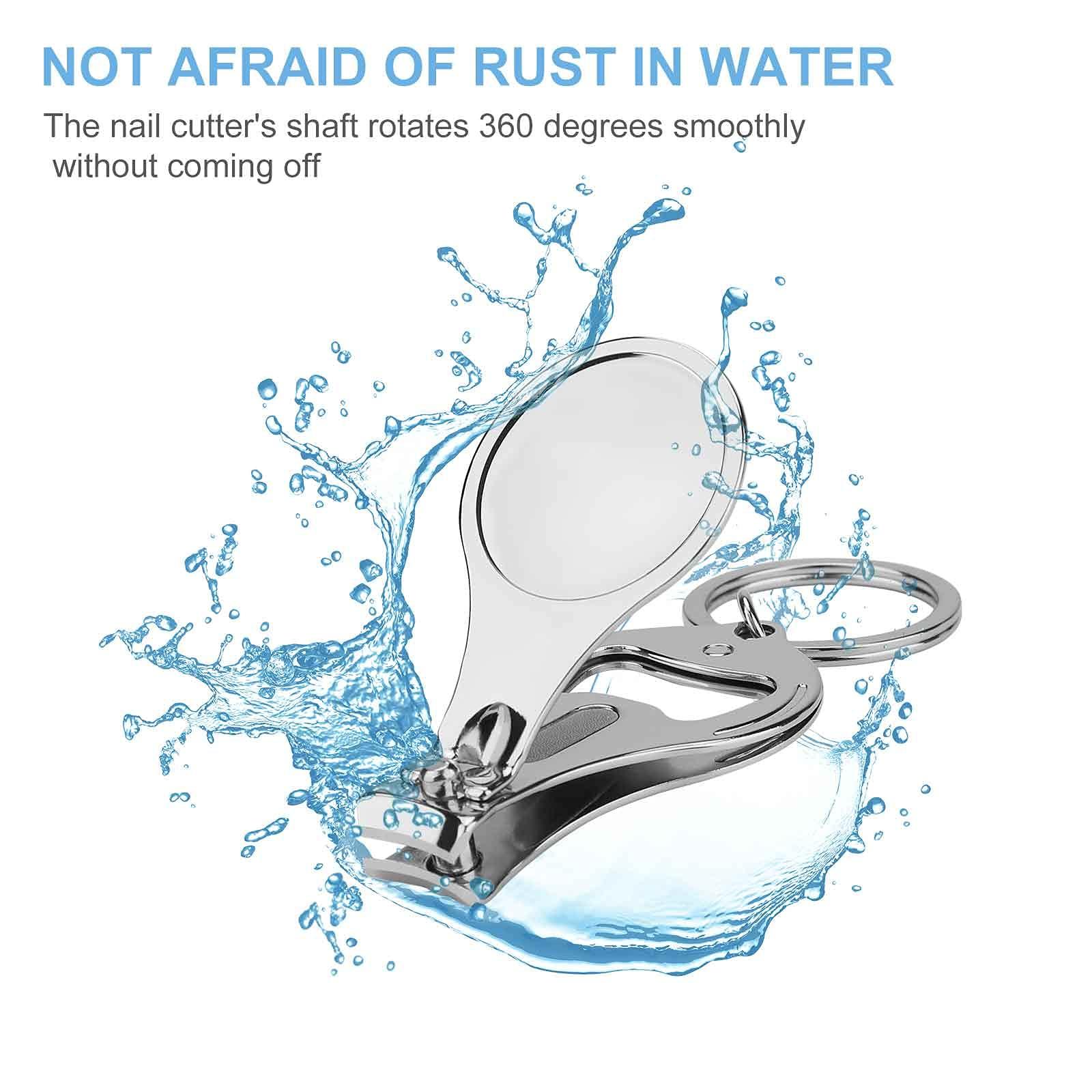 aYTAIbaa Bald Eagle Nail Clippers Toenail Clipper Cutters Professional Nail Trimmer Nail Cuticle Cutter for Women Men