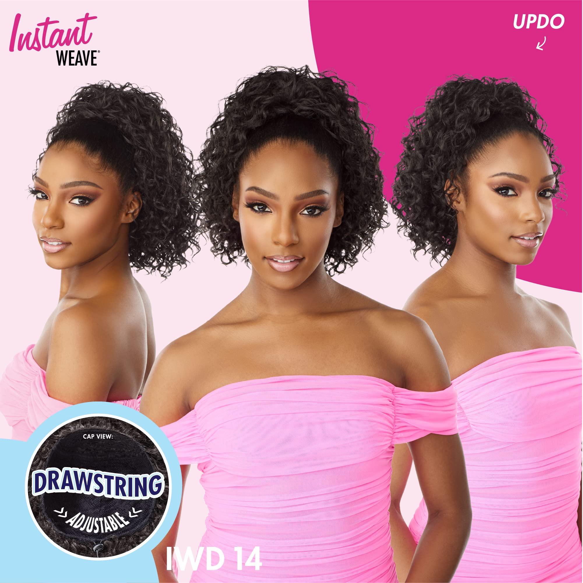 Sensationnel Sensationnel Instant weave half wig - 14 synthetic blendwig adjustable drawstring for seamless hair blending (TH2/27)