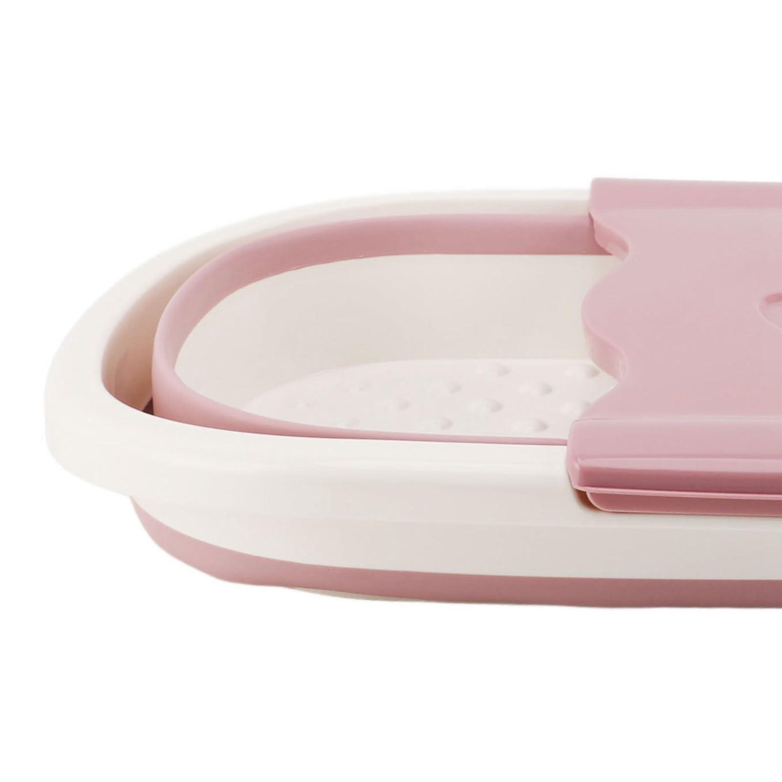 FOSA Foot Bath Basin for Kids, Foot Soak Tub with Massage Acupoint and Handles, Multifunction Foldable Feeting Soak Tub for Soaking Feet ()