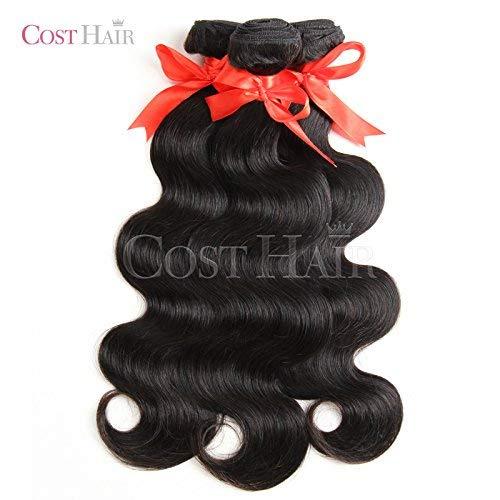 Costhair [Grade 7A] 3PC Bundle/ 300g Unprocessed 100% Brazilian Virgin Human Hair Body Wave (28"+28"+30")
