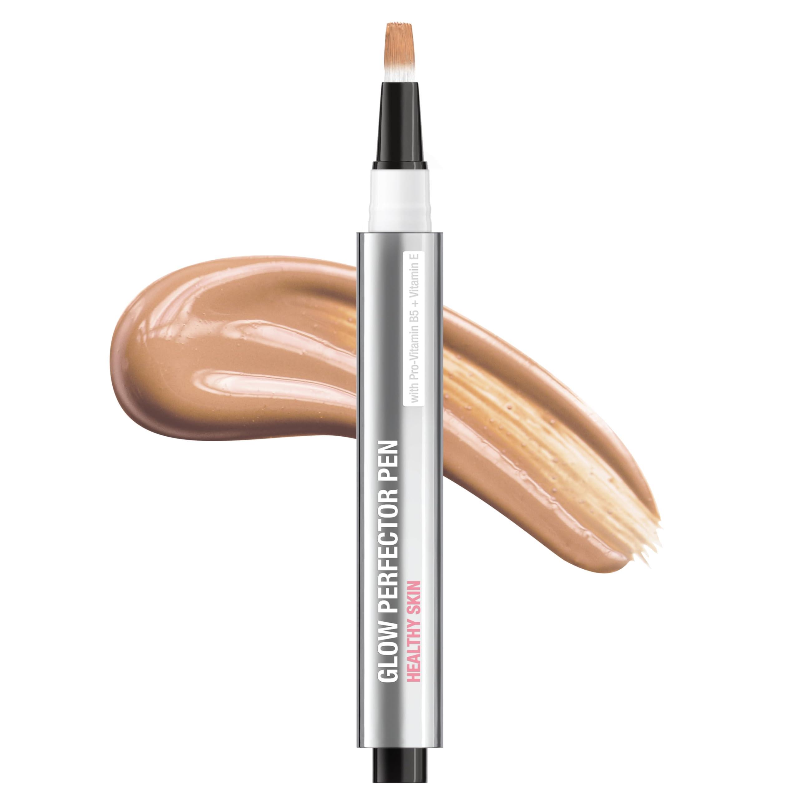 Neutrogena Neutrogena Healthy Skin Glow Perfector Pen, Lightweight Brightening Concealer Pen with Pro-Vitamin B5 & Vitamin E to Brighten Darkness & Dullness for a Natural, Radiant Highlight, Light, .1 oz