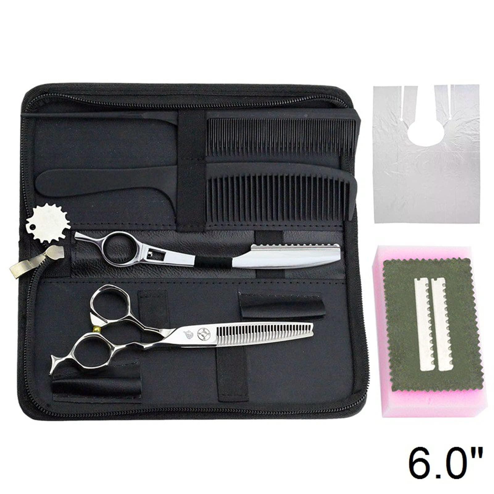 N\A 6" professional hair scissors hairdressing thinning barber scissors japan hairdresser razor hot shears sissors salon hairstylist ( Color : 6138-Thinning )