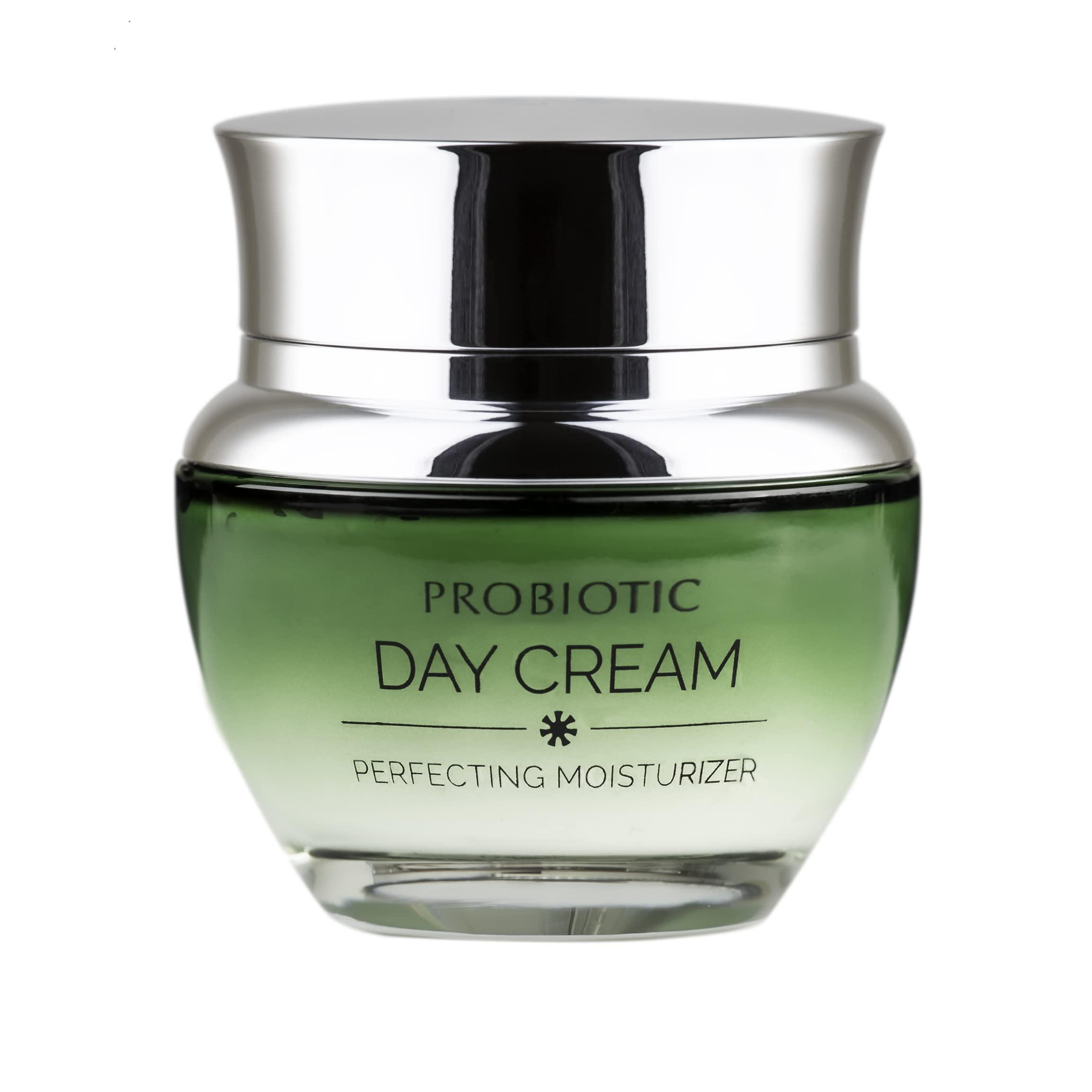 VivaLaCara Logo VivaLaCara Probiotic Day Cream - Anti Aging Face Moisturizer, Wrinkle Smoothing Cream, Dry Sensitive Skin Soothing, Skin Brightening, Skin Perfecting Formula for Mature and Problem Skin, 1.7 oz.