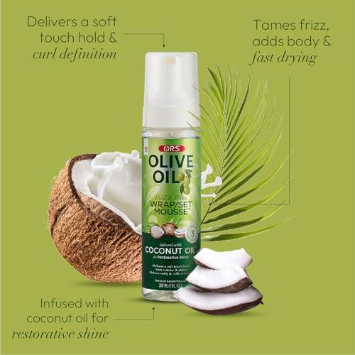 ORS Olive Oil ORS Olive Oil Hold & Shine Wrap/Set Mousse