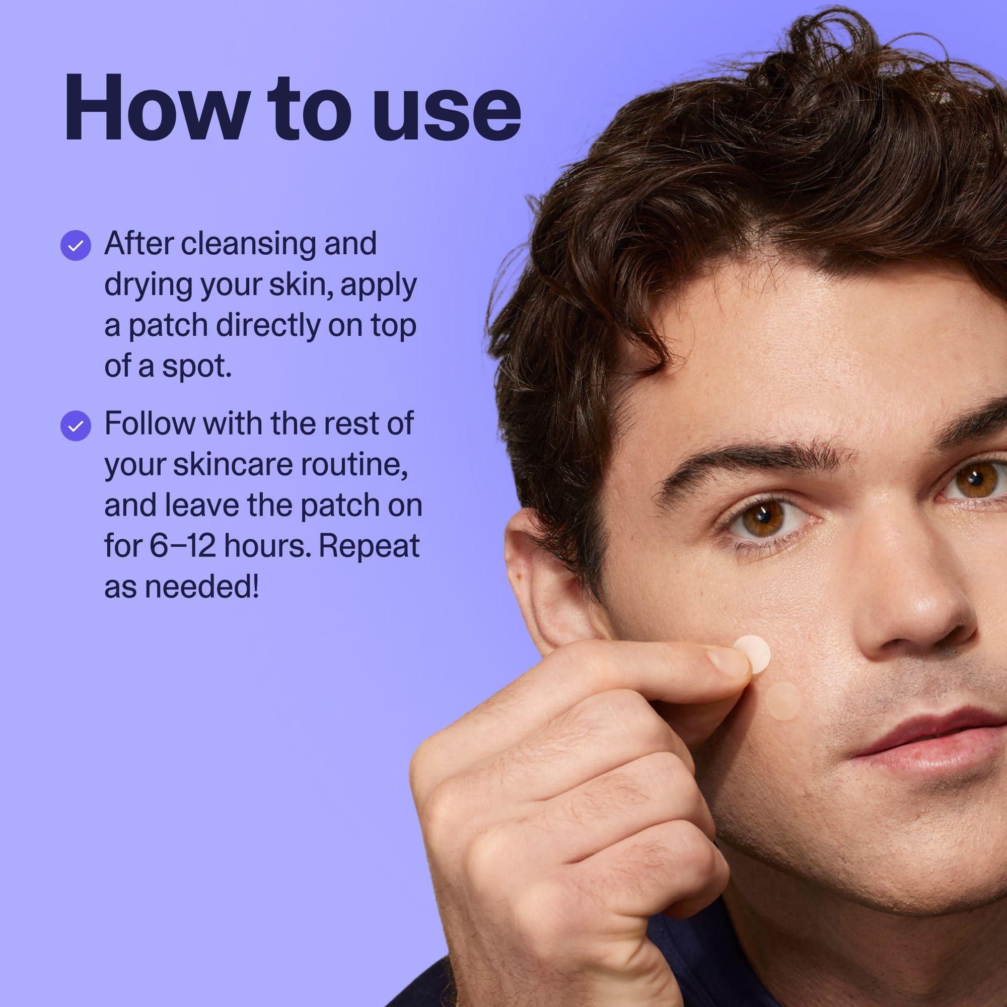 Curology Curology Emergency Spot Pimple Patches for Face, Hydrocolloid Pimple Patches Fast-Acting Support, Spot Concealing and Oil Absorbing, 40 Count