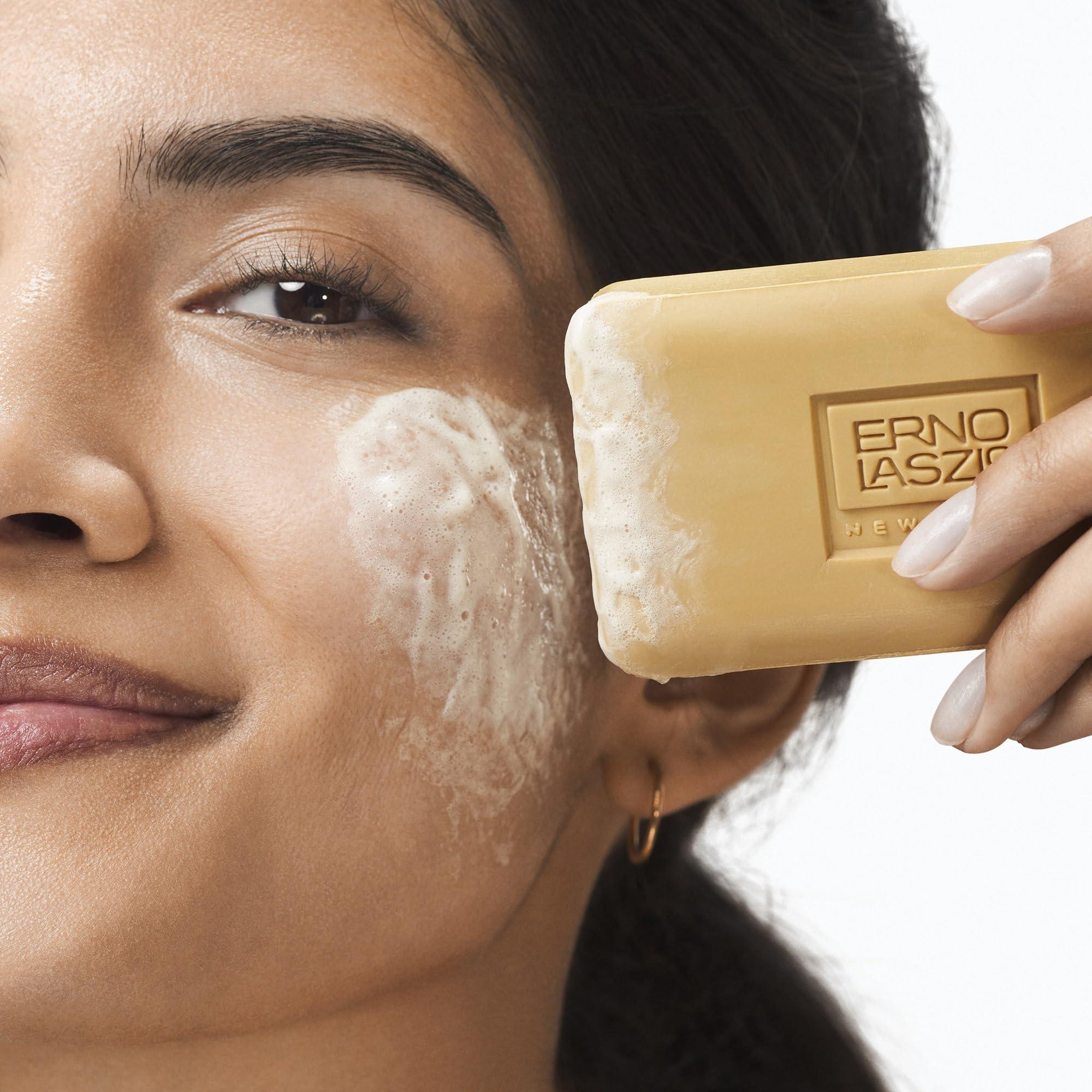 Erno Laszlo Erno Laszlo Phelityl Cleansing Bar, Moisturizing Face Soap Bar, Hydrating Facial Cleanser Gently Cleanses Without Drying for Silky Smooth Skin, 3.4 Oz