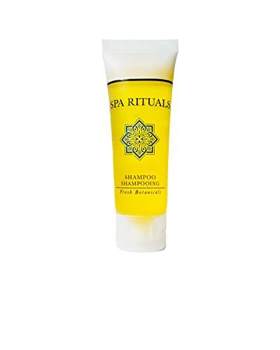 World Amenities World Amenities Spa Rituals Shampoo - Fresh Botanicals, Mini Travel Size Toiletries - Suitable for All Hair Types (300 Pack)