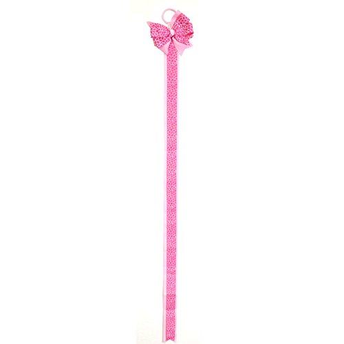 allydrew allydrew Hair Clip and Hair Bow Holder, Pink Leopard