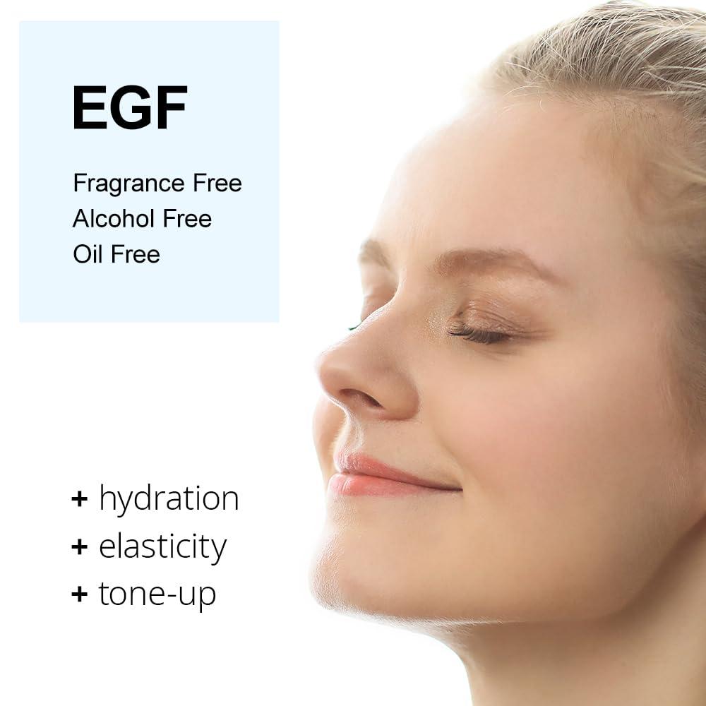 FOREST OF THE BORGES'S EGF Serum Epidermal Growth Factor 1.7 Fl. Oz. / 50ml / face serum cosmetic ingredients for skin serum korean egf growth factor egf ample after microneedling