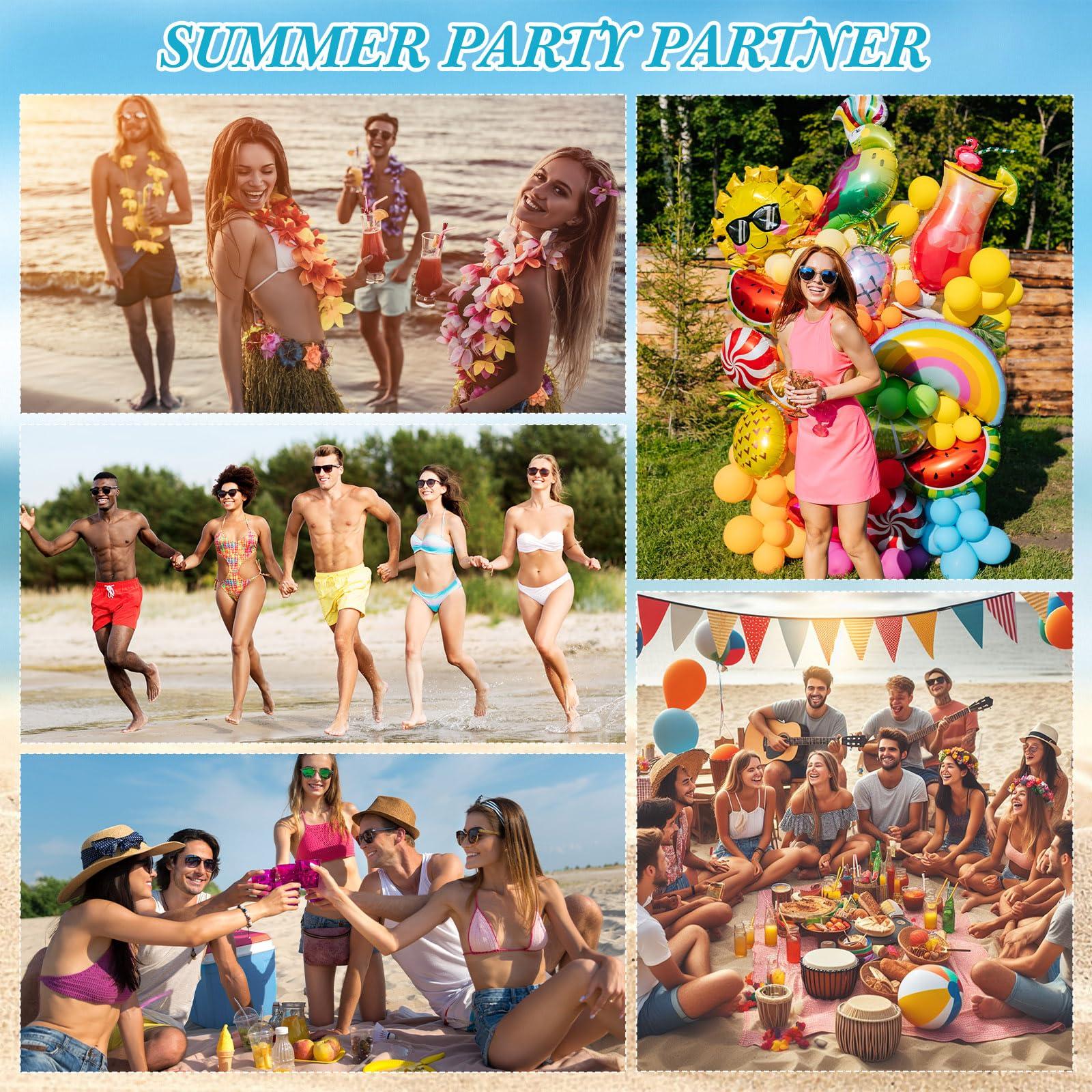 Dansib Dansib 72 Pcs Mini Sunscreen Bulk for Summer Party Wedding SPF 30 Water Resistant Sunscreen Lotion Bulk 1oz Travel Size for Thank You Gifts Summer Party Wedding Supplies(Beach)