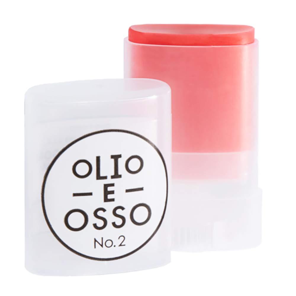 OLIO E OSSO Olio E Osso - Natural Lip + Cheek Balm | Natural, Non-Toxic, Clean Beauty (No. 2 French Melon, 0.35 oz | 10 g)