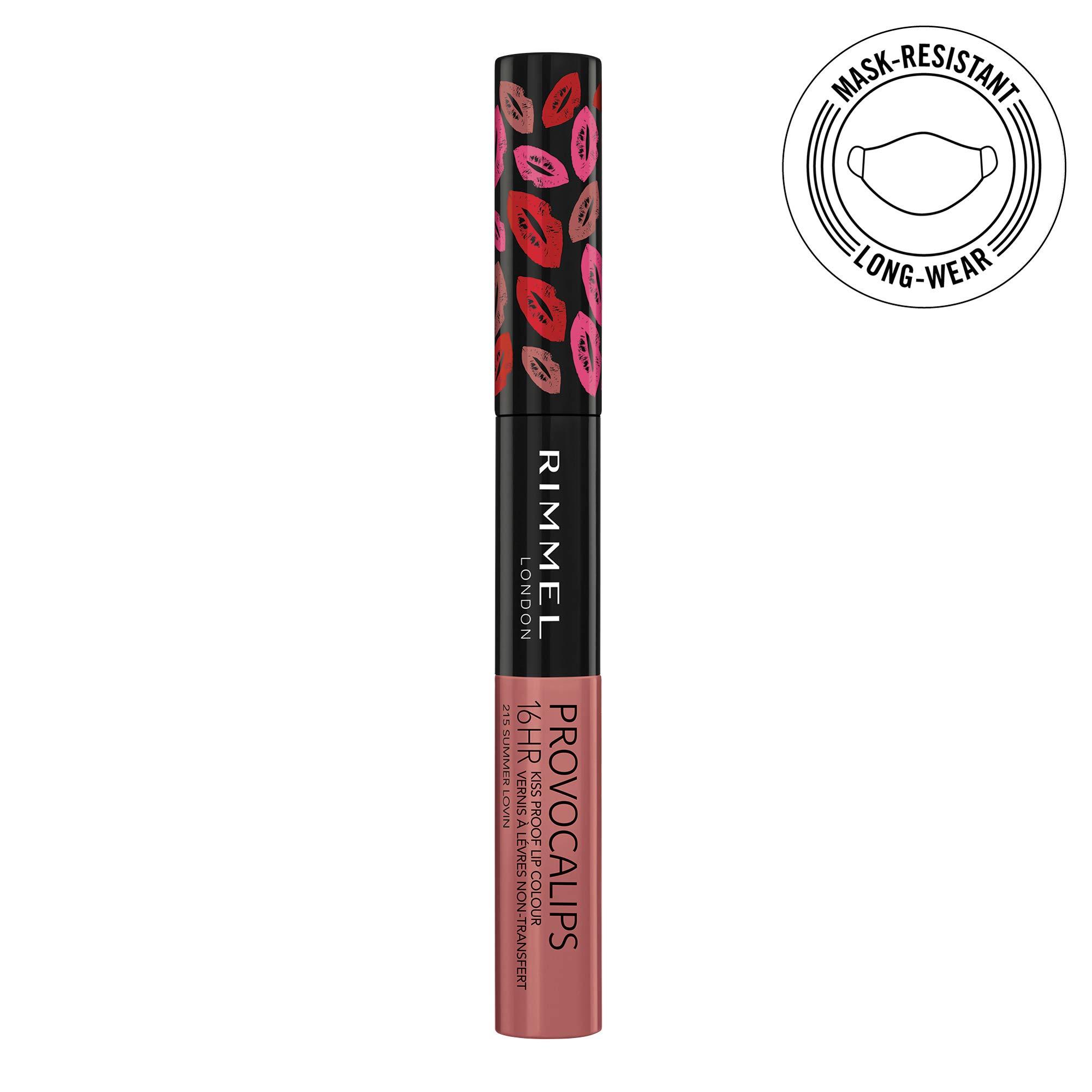 Rimmel Rimmel London Provocalips 16hr Kiss-Proof Lip Color Bundle - 215 Summer Lovin & 430 Wish Upon A Berry, 14 fl.oz. Each