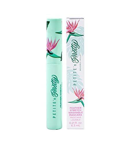 Petite \'N Pretty Petite \'n Pretty Feather Stretch Tubing Washable Mascara - Makeup for Kids, Tweens and Teens - Extends lashes, Easy to Apply & Remove - Non Toxic & Made in the USA - As Seen on TikTok