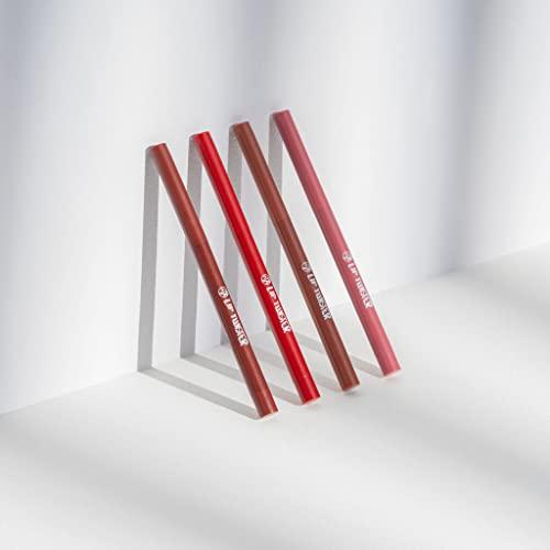 W7 W7 Lip Twister Lip Liner - 2Pcs - Creamy & Blendable Lip Makeup For Definition & Shape (Red)