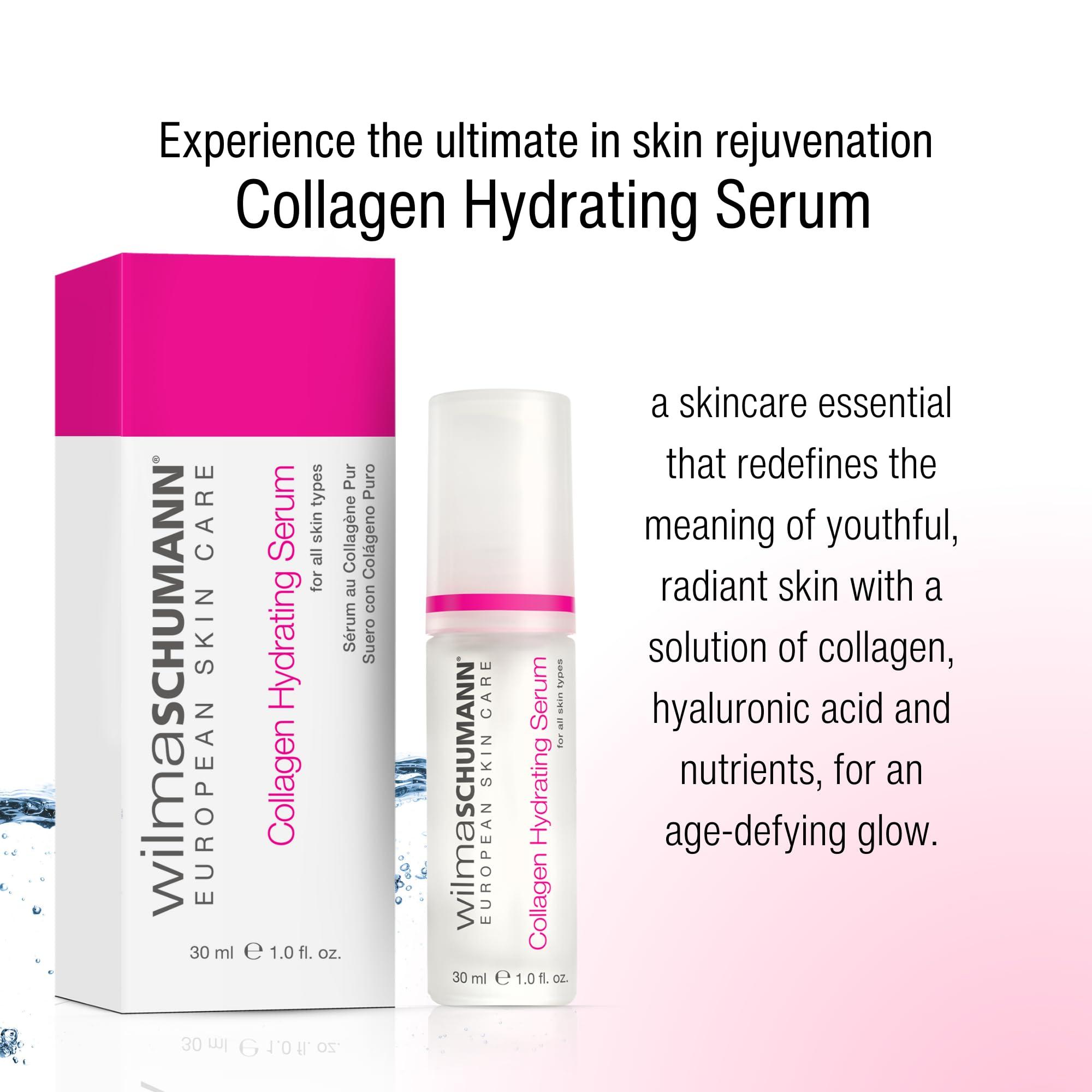 WILMA SCHUMANN Wilma Schumann Collagen Hydrating Serum, Face Serum, Collagen for Women, 1oz
