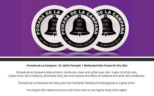 Dr Bell's Dr. Bells Pomade - Pomada de la Campana 2.6 oz. (Pack of 3)