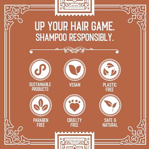 Viori Viori Hamish & Co. Shampoo Bar - Aged Sandalwood - Shampoo for Men - Handcrafted with Scottish Islay and Whiskey Infused - Made from Natural Ingredients - Sulfate, Paraben, Cruelty, and Plastic-Free