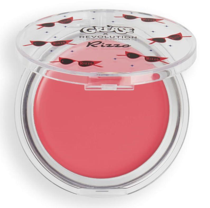 MakeUp Revolution Revolution X Grease Rizzo Melting Blusher Pink Lady, 0.21 oz/ 6 g, Light Rosey
