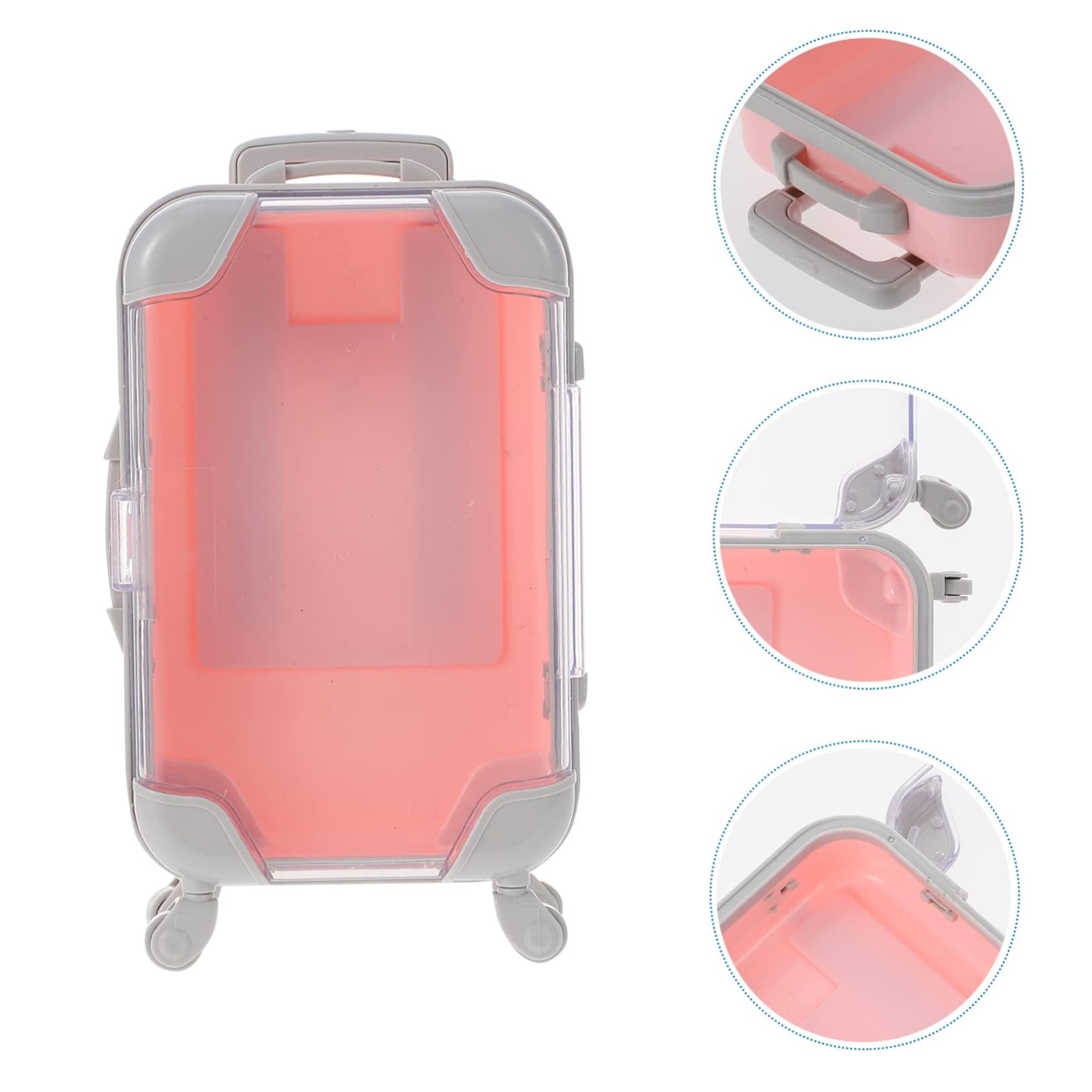 MERRYHAPY MERRYHAPY Elegant Lash Organizer Compact Suitcase Eyelash Box Portable Lash Storage Durable Plastic Holder