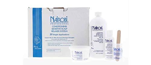 Nairobi Conditioning Sensitive Scalp Relaxer System Kit 20 Single Applications