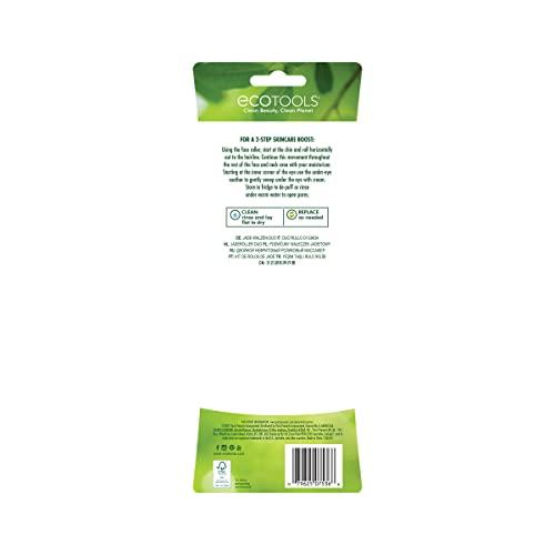 EcoTools EcoTools Beauty Skin Care Tool Jade Facial Roller and Eye Roller Duo, Face Roller and Massager, Skincare and Sculpting Tool, Reduces Under Eye Puffiness and Dark Circles, 2 Piece Set