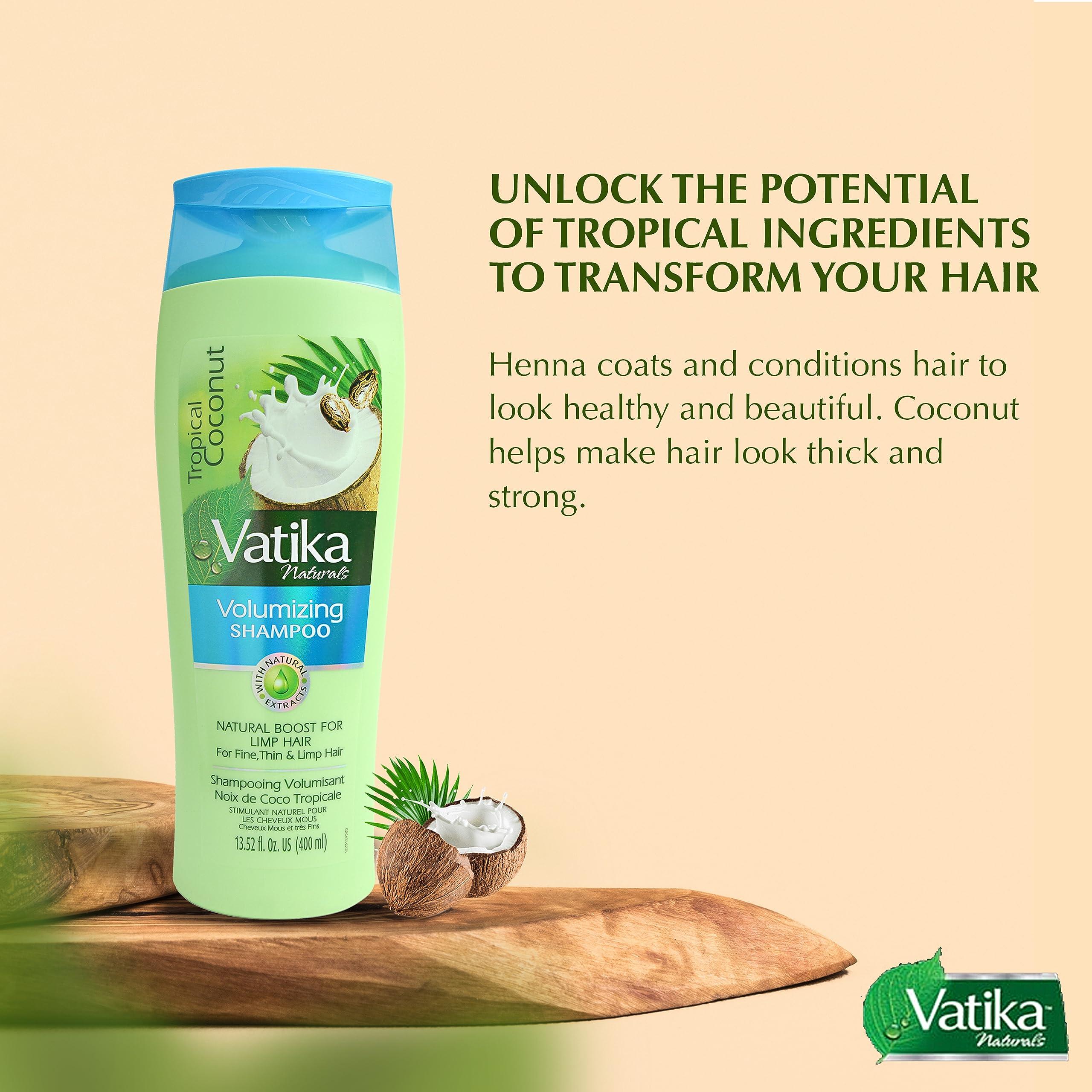 Vatika Naturals Dabur Vatika Naturals Shampoo and Conditioner Set (Coconut)