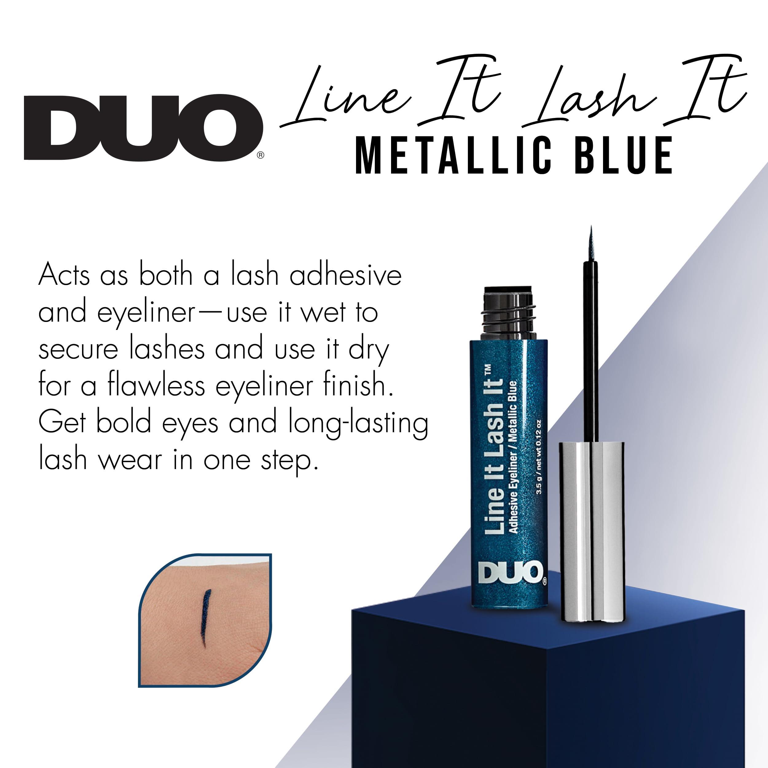 DUO DUO Line it Lash it Metallic Blue