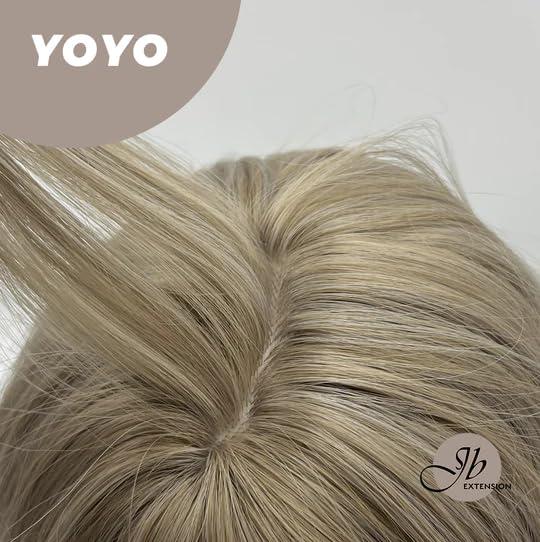 JBEXTENSION JBEXTENSION 23 Inch Gray Wavy Wig YOYO with Bangs Long Bodywave Wear and Go Glueless Party Cosplay Halloween Wigs for Women Natural Synthetic Wigs Daily Use (pelucas de cabello natural)