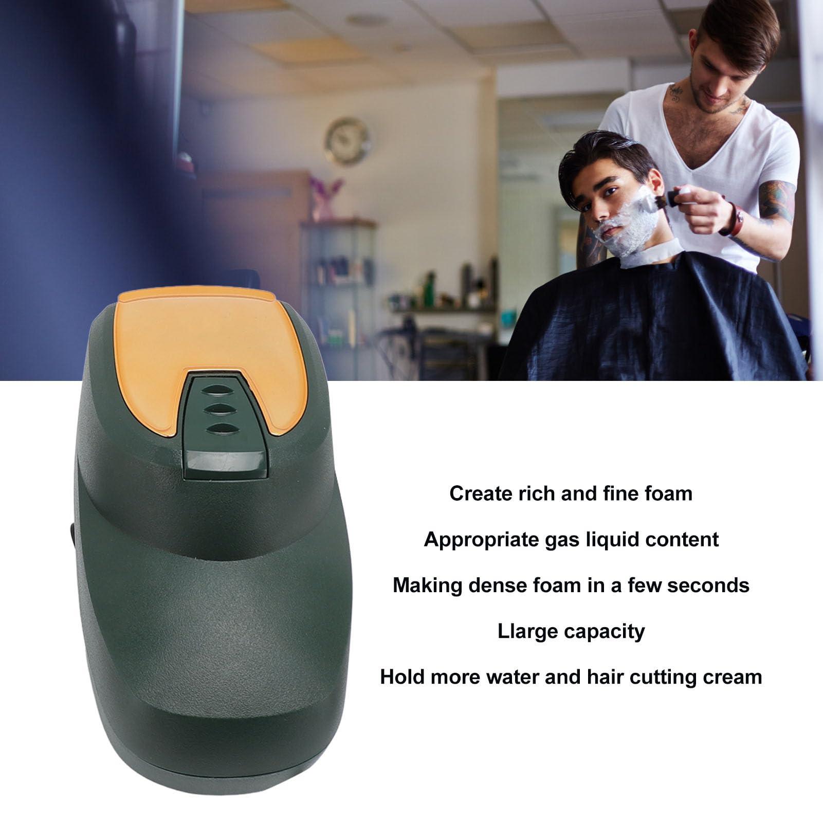 ZJchao Hot Lather Machine, Professional Hot Lather Machine Rich Foam Large Capacity Electric Hot Lather Machine for Facial Beauty Barber Shaving Latherizer for Men Face Foaming Machine