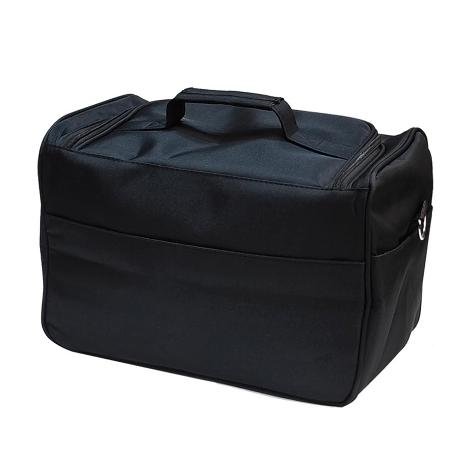 LPNALJL LPNALJL Salon Barber Tool Bag Portable Travel Case for Hair Styling, Large Capacity Beauty Hairdressing Barber Tool Bag for Hair Salon Shoulder Travel Storage Case Organizer, Black