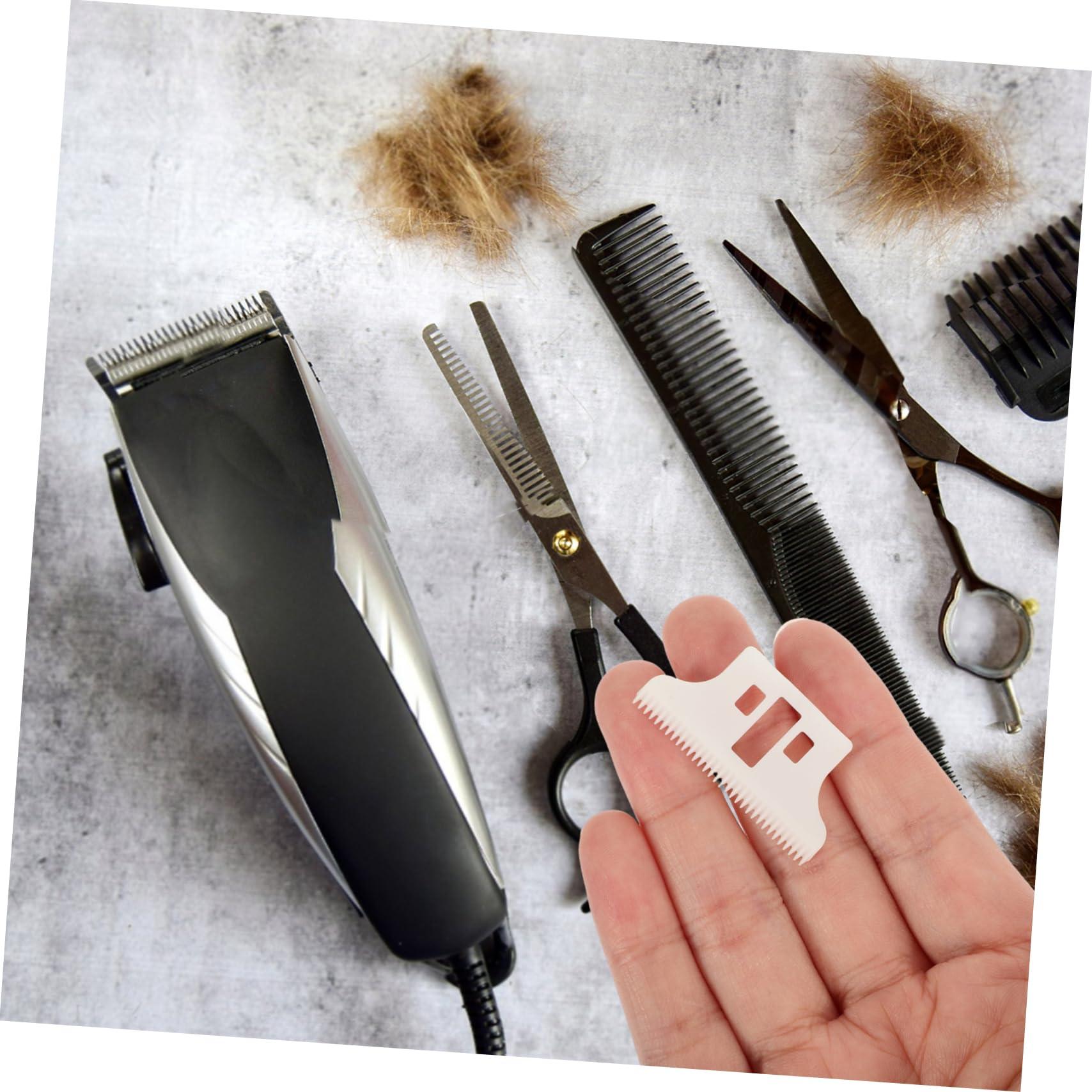 FOMIYES FOMIYES 2pcs Hair Clipper Replacement Parts White Ceramic Blades Clipper Replacement Blades Ceramics Clipper Blades