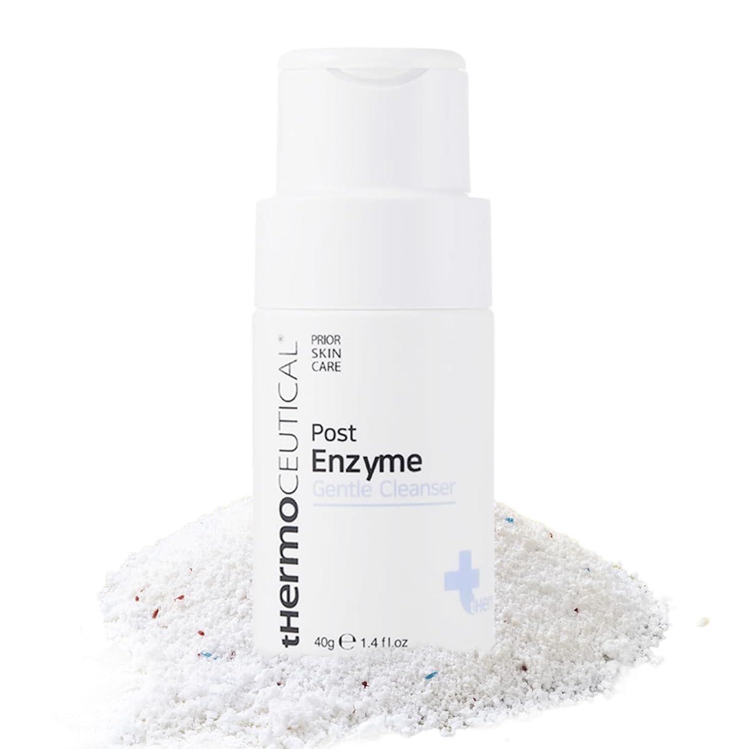 tHermoCEUTICAL tHermoCEUTICAL Post Enzyme Gentle Cleanser - Daily Exfoliating Face Wash, Facial Scrub Exfoliator with Papaya Enzyme Powder, 1.4 fl.oz