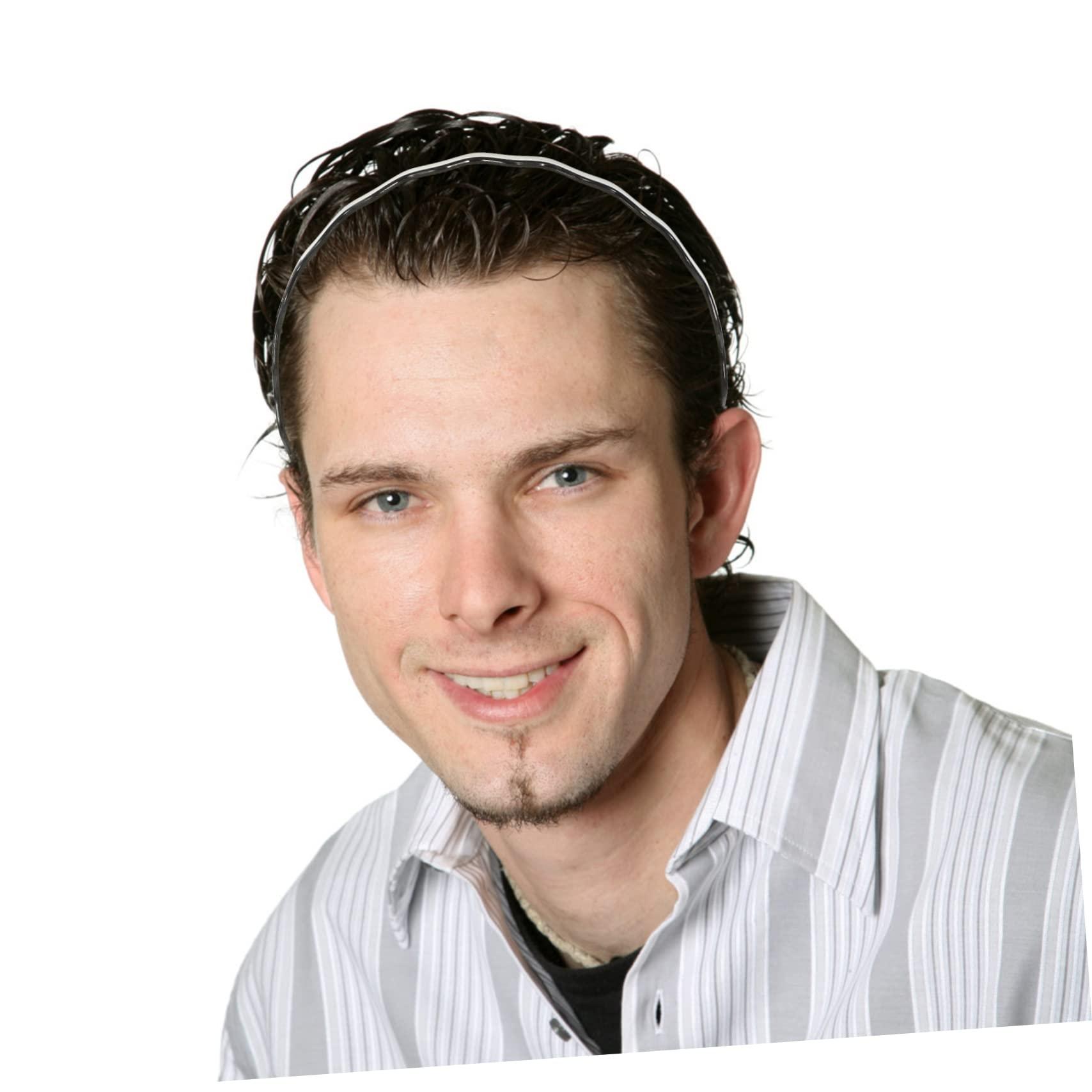 FOMIYES FOMIYES 16 Pcs Men\'s Headband Hair Bands Metal Hairbands Fashion Headbands Hairbands for Man Hair Accessories Wave Headbands Male Head Bands Headbands for Men Metal Headdress Men Headbands