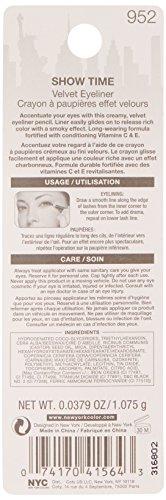 Coty Beauty N.Y.C. New York Color Show Time Velvet Eyeliner