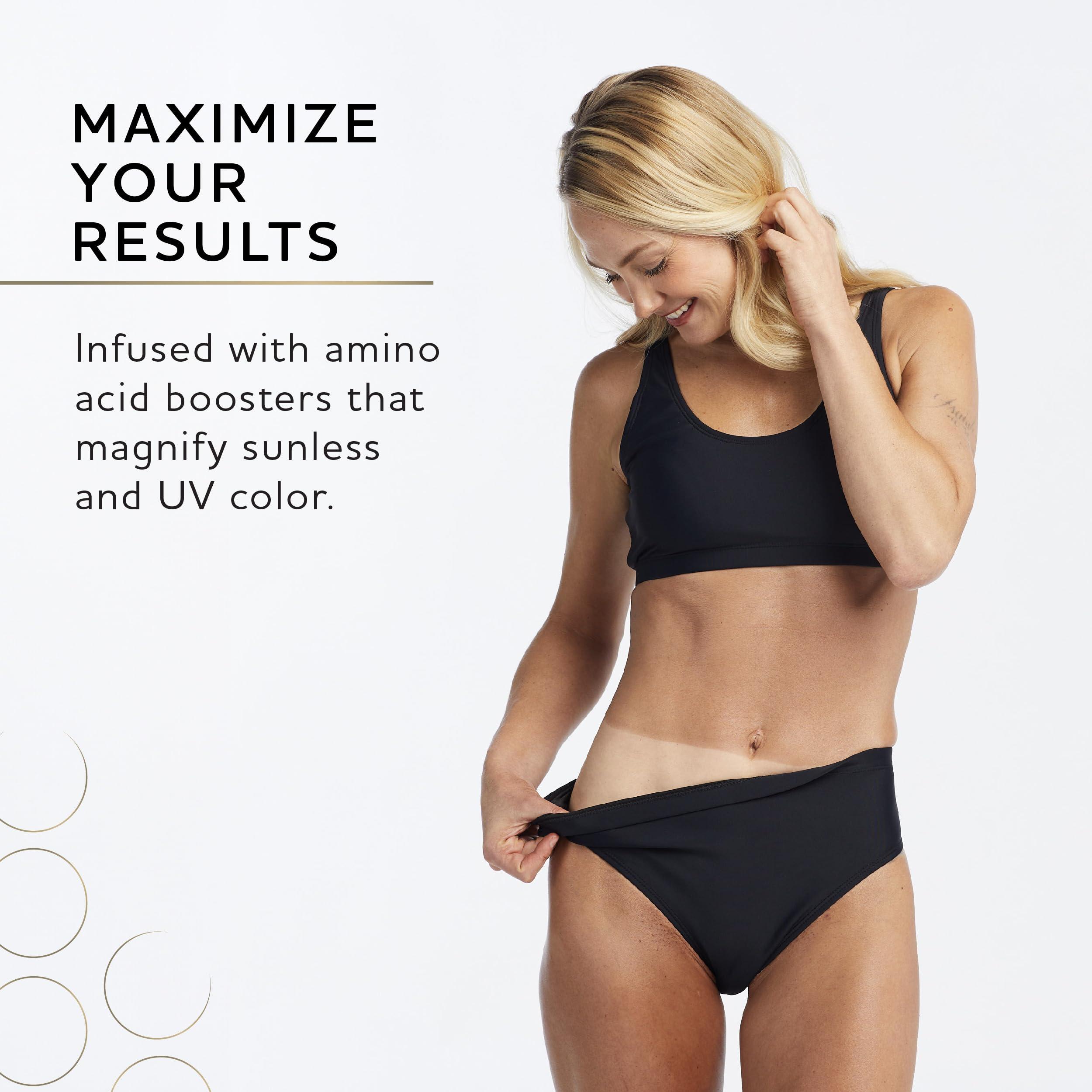 Norvell Norvell Pre Sunless Tan Body Buff eXmitt - Pack of 10 Disposable/Single-Use Exfoliating Mitt for use before Self Tanner