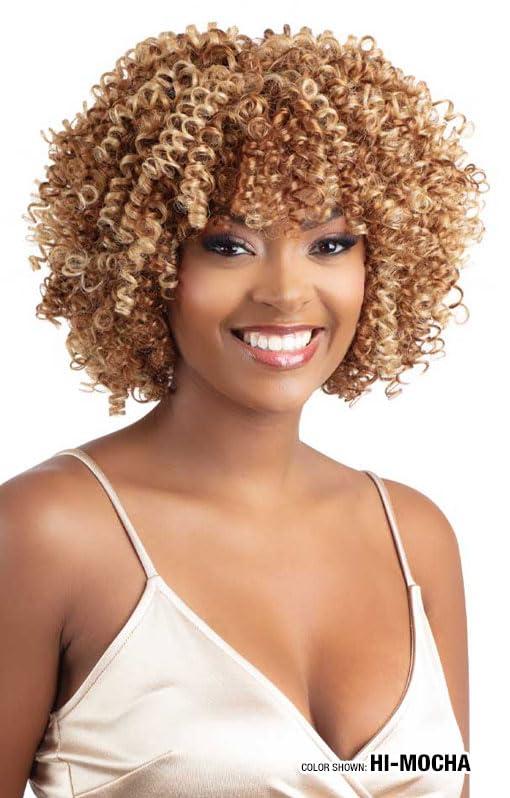 Shake-N-Go Shake-N-Go Human Hair Blend Wig Legacy Alexandria (HI-MOCHA)