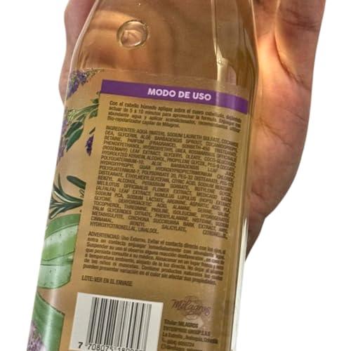 Milagros Enterprise Group S.A.S 2 Pack Ultranutritivo Premium Milagros Shampoo 15.2 oz - | Ideal for daily washing, Rosemary and Quina | Colombia Shampoo Milagros hair care