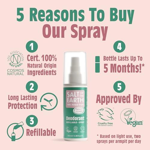 Salt Of the Earth SALT OF THE EARTH Pure Aura Melon & Cucumber, 100 ML