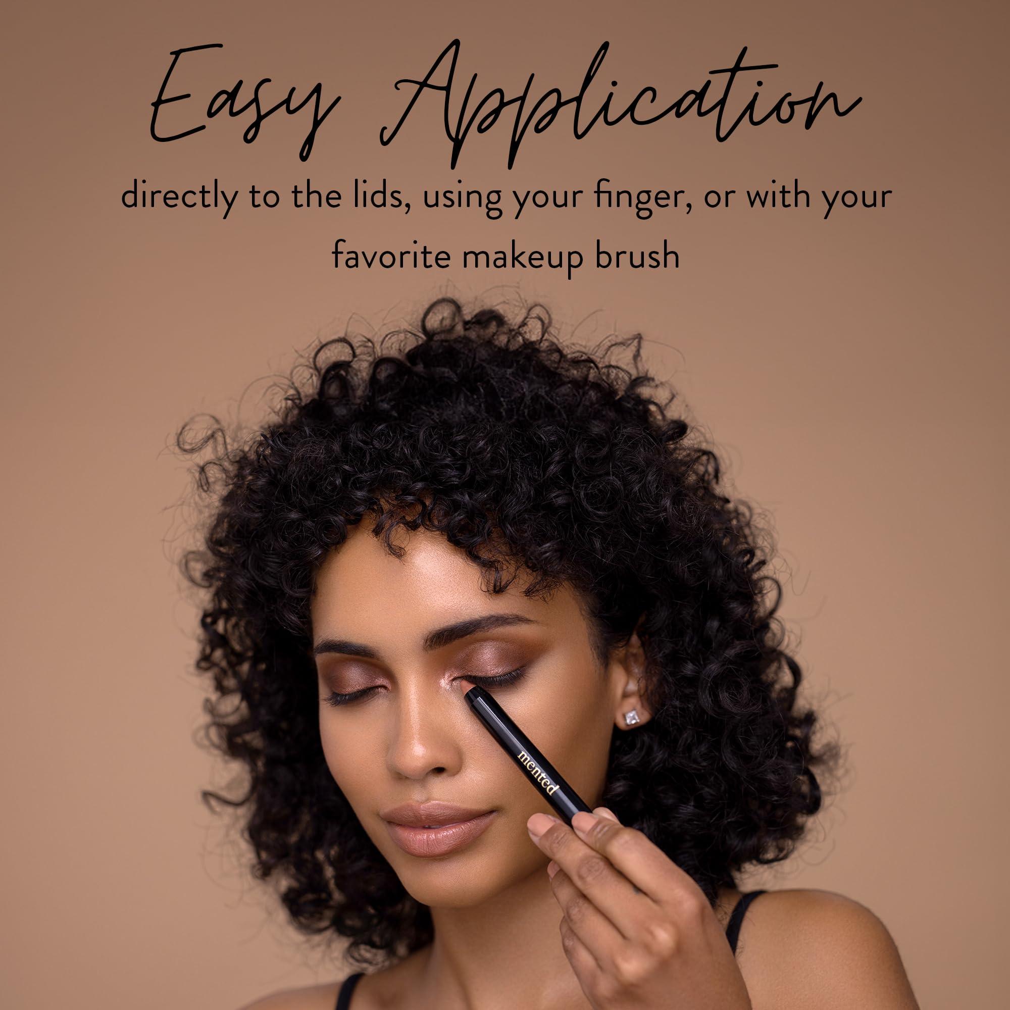 Mented Mented Cosmetics Color Intense Eye Shadow Sticks, Cream Eyeshadow Stick Crayon, Easy-to-Apply Eyeshadow Pencils, Waterproof + Crease Proof Eye shadow Make Up, 0.05oz, Deja Brew