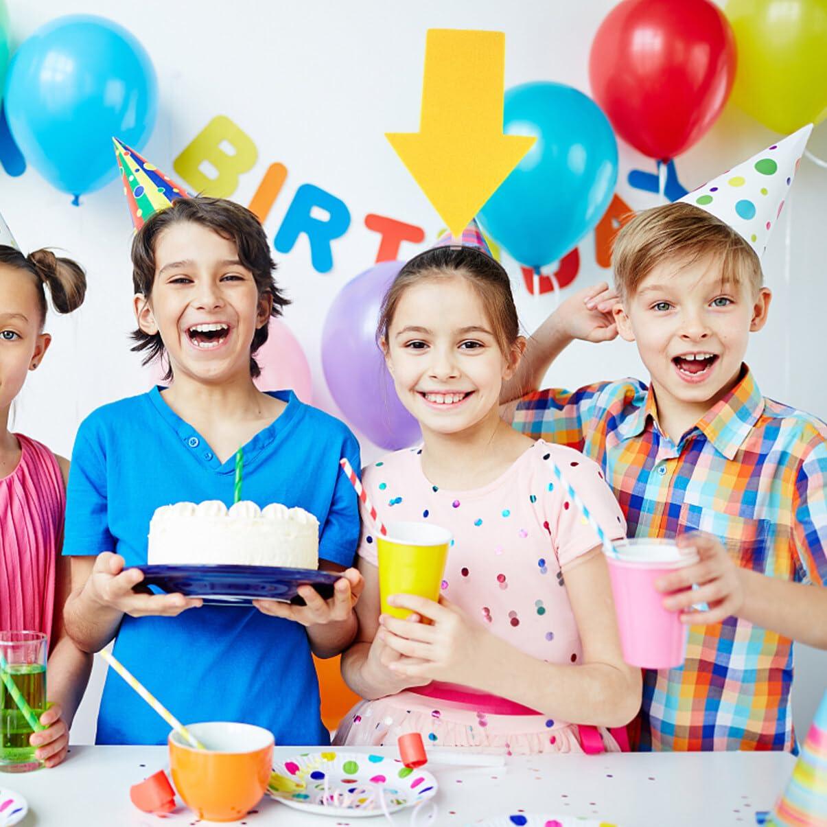 Homoyoyo Homoyoyo 14pcs Arrow Headband Halloween Funny Headband Arrow Cosplay Hair Hoop Hair Band Hair Halloween Headpiece for Halloween Party Carnival Party Photo Props (Yellow)