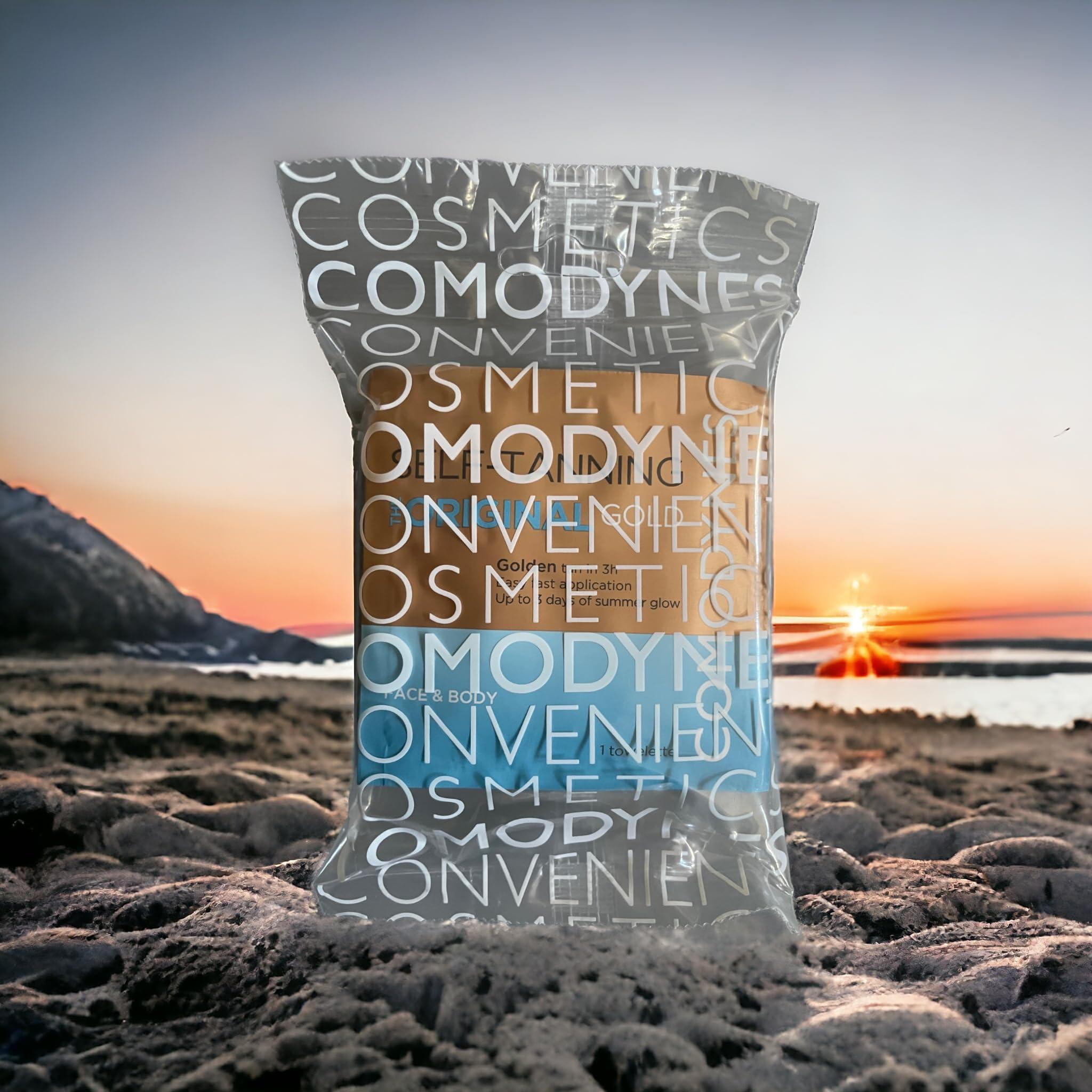 Comodynes Comodynes Self Tanning Towelette Dispenser For Face and Body 30 Towelettes