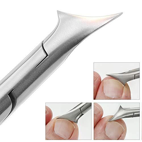 Dr.Pedi Dr.Pedi Ingrown Toenail Tools KitFingernails Clippers Set Cuticle Nipper Cutter Trimmer Remover Nail File for Dead Skin Durable Manicure Pedicure Tools, Black