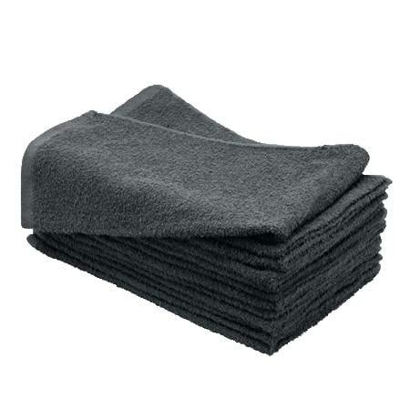 Towel Supercenter Towel Supercenter 16X26 Bleach Proof Towels 100% Cotton Hair Salon Bleach Resistan Towels Nail Salon Towels (Charcoal Grey, 60)
