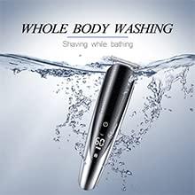 Hatteker Hatteker Mens Hair Clipper Beard Trimmer Grooming kit Hair Trimmer Mustache Trimmer Body Groomer Trimmer for Nose Ear Facial Hair Cordless Waterproof 5 in 1