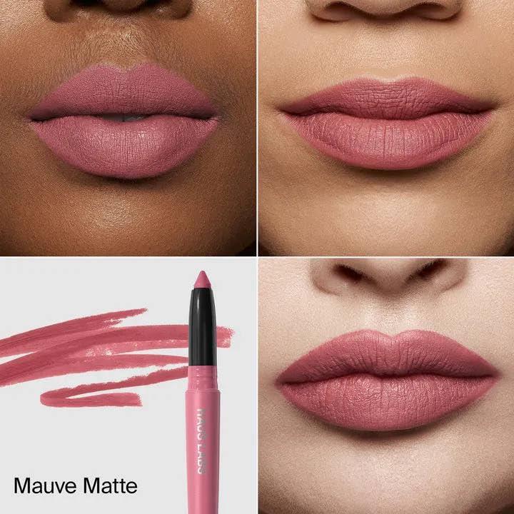 HAUS LABS BY LADY GAGA HAUS LABS BY LADY GAGA Le Monster Lip Crayon Mauve Matte & ENTEL Aloe vera Sheet Masque (BONUS)